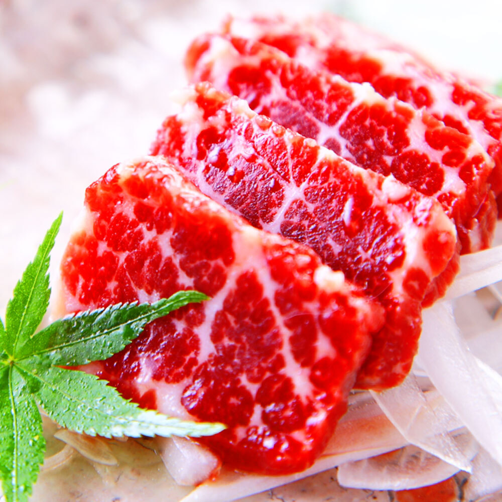 霜降り(中トロ)馬刺し(50g/パック)