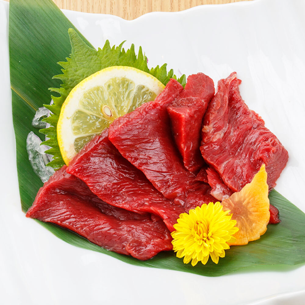 馬ヒレ 馬刺し用(50g/パック)